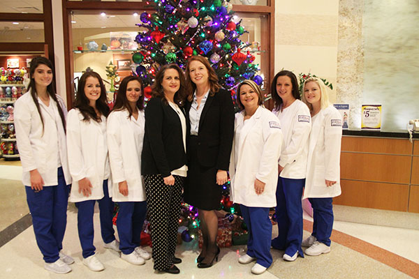 Just before the holiday break, nursing program students at CGTC and staff at Houston Medical Center celebrated their inaugural semester of the Dedicated Education Nurses (DEN) program. 