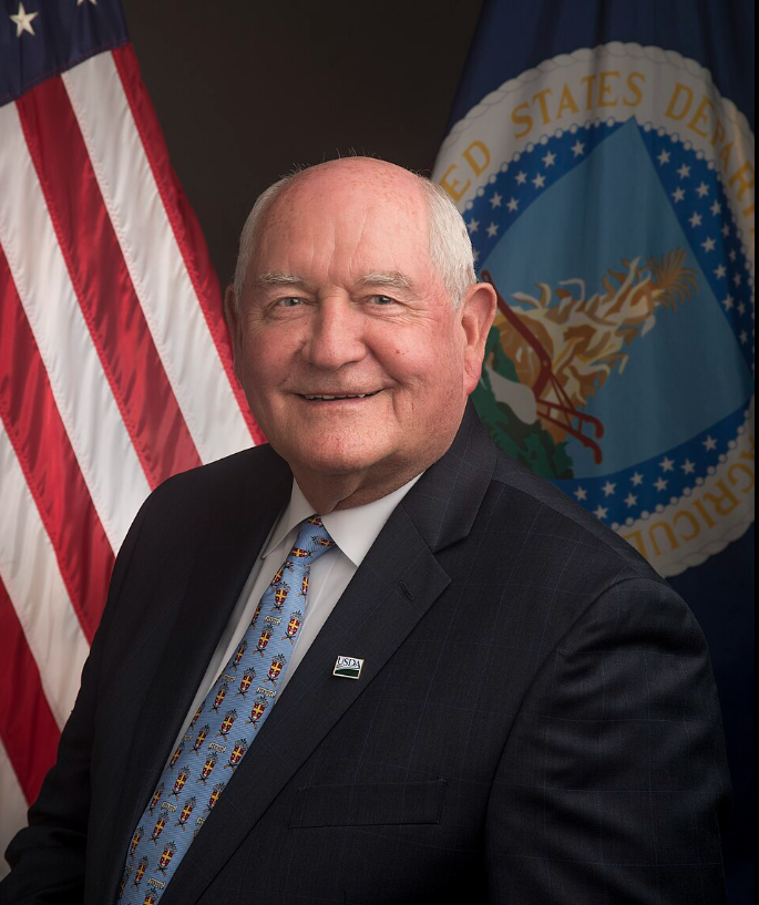 Headshot of Dr. Sonny Perdue