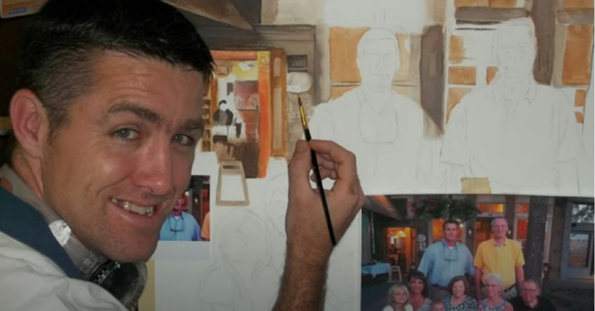 Screenshot of John Turner painting.